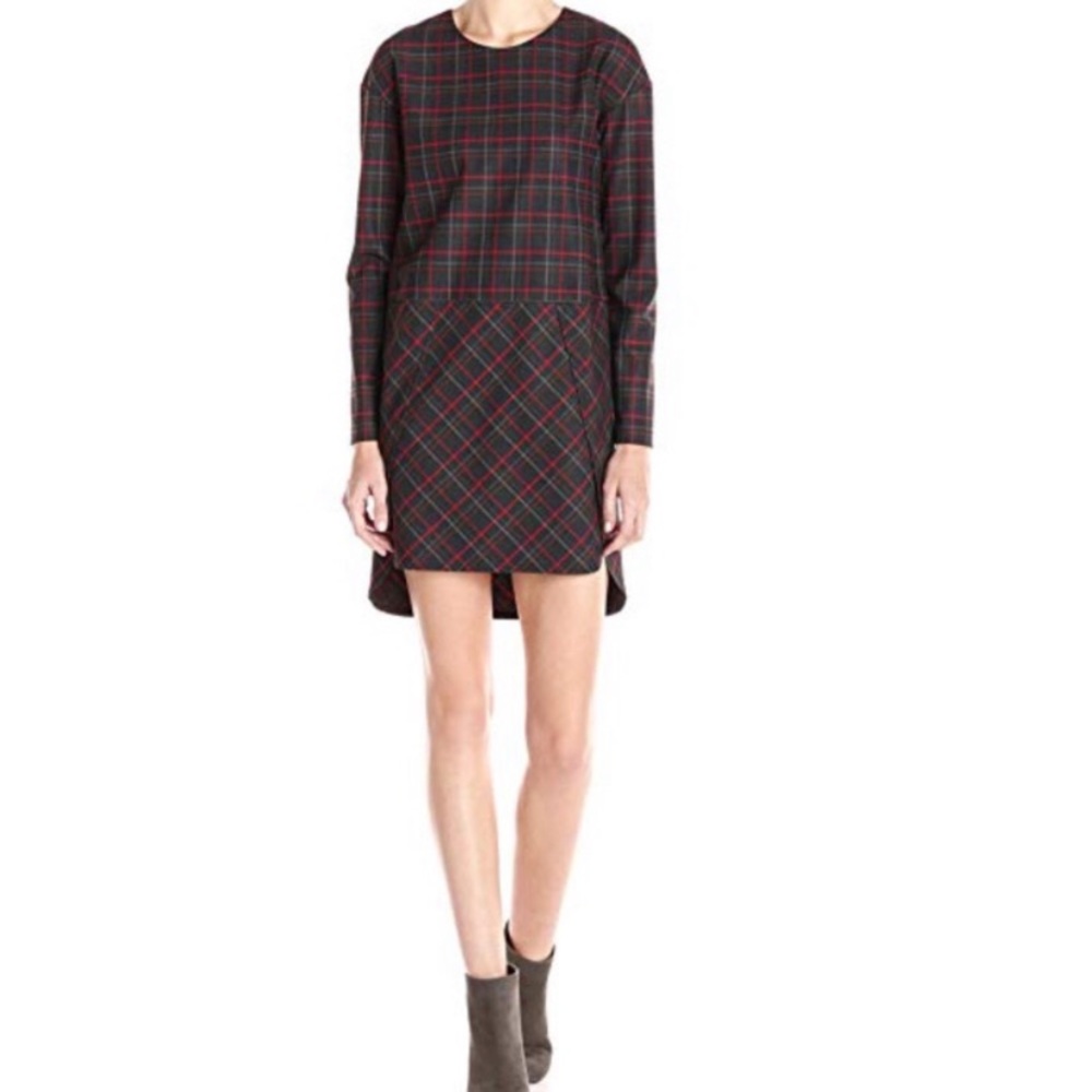 French Connection Plaid Dress